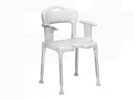 Imagen del producto Ayudas Dinámicas silla baño con brazos swift ad831