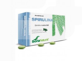 Imagen del producto Soria Natural Spirulina 60 comprimidos