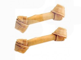 Imagen del producto Biozoo hueso nudo de cuero 10cm (50 uds.)
