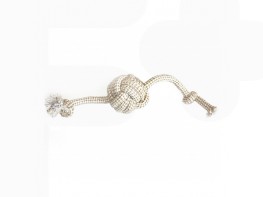 Imagen del producto Petuky natural pelota 5cm con tiradores 30cm