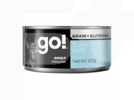 Imagen del producto Go cat daily defen pavo pate 6x100g
