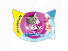 Imagen del producto Whiskas temptations salmon 8x60g