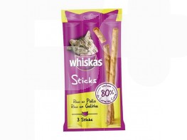 Imagen del producto Whiskas stick pollo 3u/18g (x28)