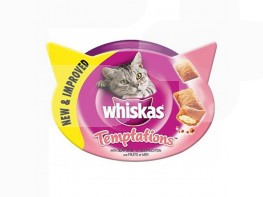 Imagen del producto Whiskas temptations sabores mar 8x60gr