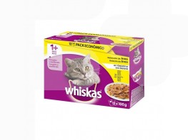 Imagen del producto Whiskas multipack aves 13x100 gr 4 uds