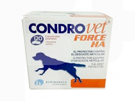 Imagen del producto Bioiberica condrovet force ha 120 comprimidos