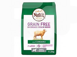 Imagen del producto Nutro grain free senior cordero 11,5 kg