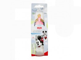 Imagen del producto Nuk Pack Biberon mickey + Mouse-Tetina latex boca ancha 300ml
