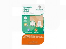 Imagen del producto Separador dedo medilast gel sili talla-S 2u