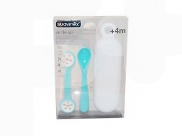 Imagen del producto Suavinex set cuchara on the go +4m