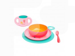 Imagen del producto Suavinex Vajilla Infantil niña +6M