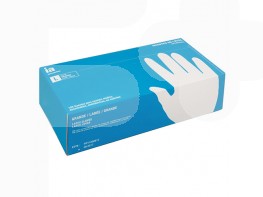 Imagen del producto Interapothek guantes de látex empolvados talla L