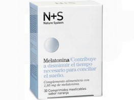 Imagen del producto N+S MELATONINA 30 COMPRIMIDOS MASTICABLE
