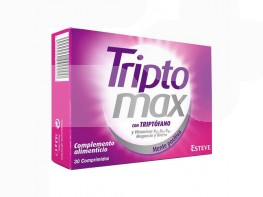 Imagen del producto Triptomax. Triptófano, Hierro, Magnesio y Vitamina B6, B3 y B5 30comp