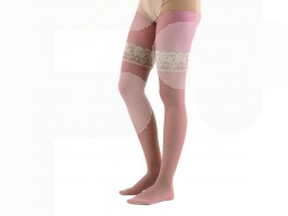 Imagen del producto MEDIA LARGA SILIC COMP NORMAL NEGRA T.2