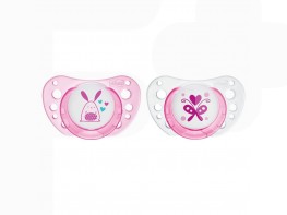 Imagen del producto Chicco Chupete physio air caucho rosa 0-6 meses 2uds