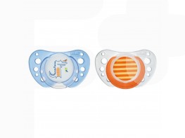 Imagen del producto Chicco Chupete physio air caucho azul 6-12 meses 2uds