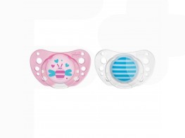 Imagen del producto Chicco Chupete physio air caucho rosa +12 meses 2uds