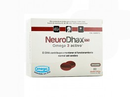 Imagen del producto Neurodhax omega 3 activo 550 mg 80 caps