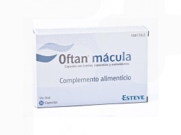 Imagen del producto Oftan Mácula complemento alimenticio salud ocular