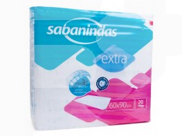 Imagen del producto Sabanindas extra protect 60x90cm 20 und