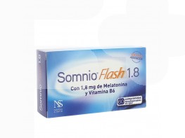 Imagen del producto SOMNIO FLASH 1,8 MG 60 COMPRIMIDOS