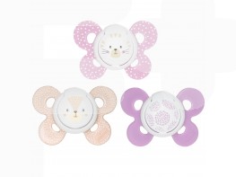 Imagen del producto Chicco Chupete physio silicona niña 6-16 meses 2u