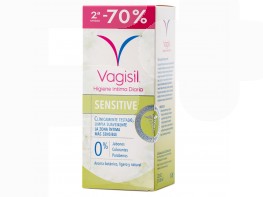 Imagen del producto Vagisil higiene íntima diaria sensitive pack 2x250ml