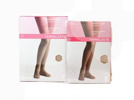 Imagen del producto MEDIA FARMALASTIC LARGA BLON CN BEIG T/P