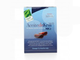 Imagen del producto 100% Natural Aceite krill 80 perlas