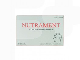 Imagen del producto Nutrament 40 capsulas