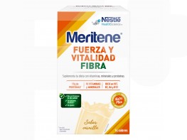 Imagen del producto Meritene fibra polvo vainilla 14 sobres