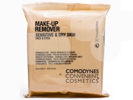 Imagen del producto Comodynes Make-up remover solución micelar pieles secas 20 toallitas