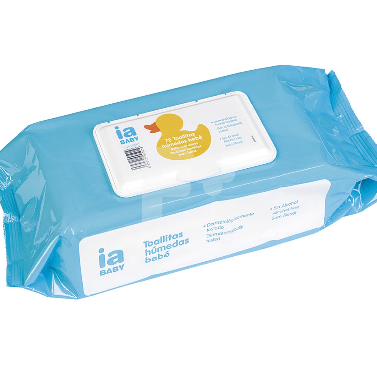 Interapothek toallitas húmedas bebé con tapa 72uds