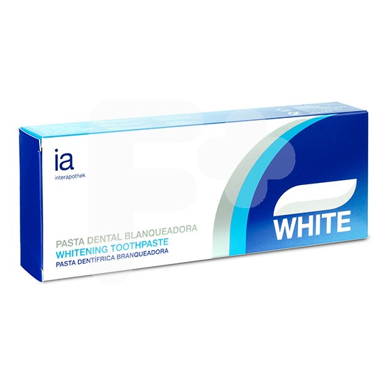 Interapothek pasta dental blanqueadora 75mlx2uds
