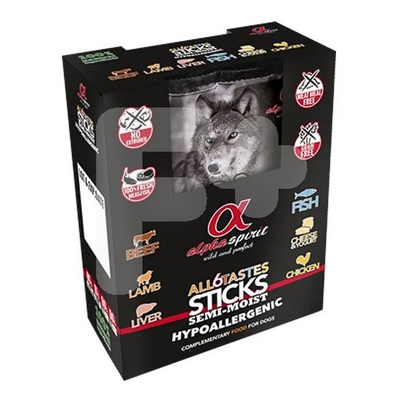 Alpha Spirit As caja 4 barritas multisabor 24