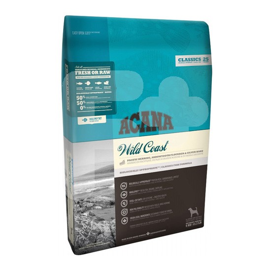 Acana wild coast pienso para perros con pescado 11,4 kg