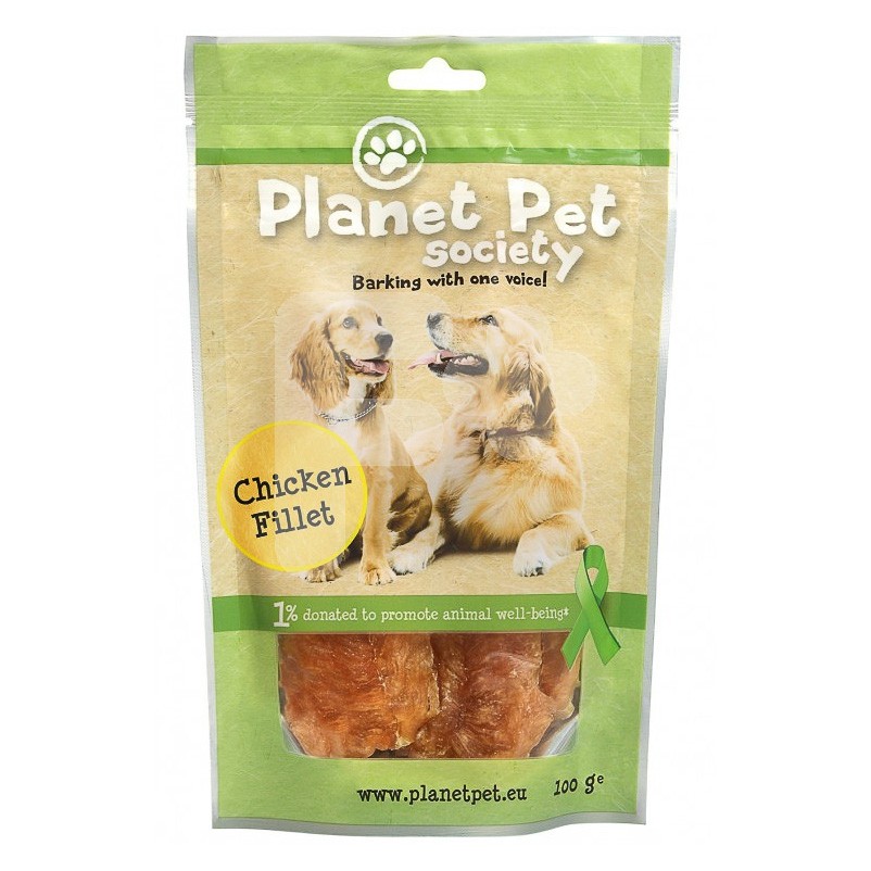 Planet Pet snack filete de pollo 400gr