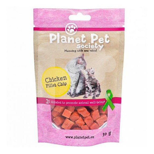 Planet Pet gato snack tacos de pollo 30g