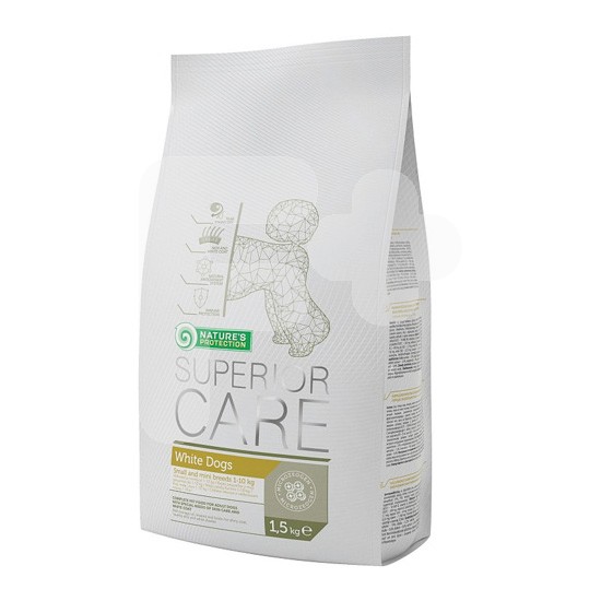 Nature´s protection white dog pequeño 1,5kg