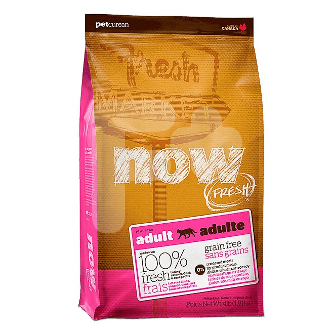 Now cat adult gf pavo salmon pato 3,6kg