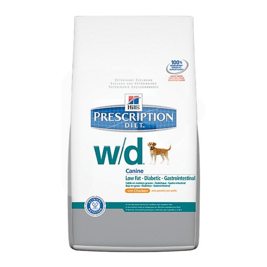 Hills Prescription Diet wd dry food for dogs 4kg