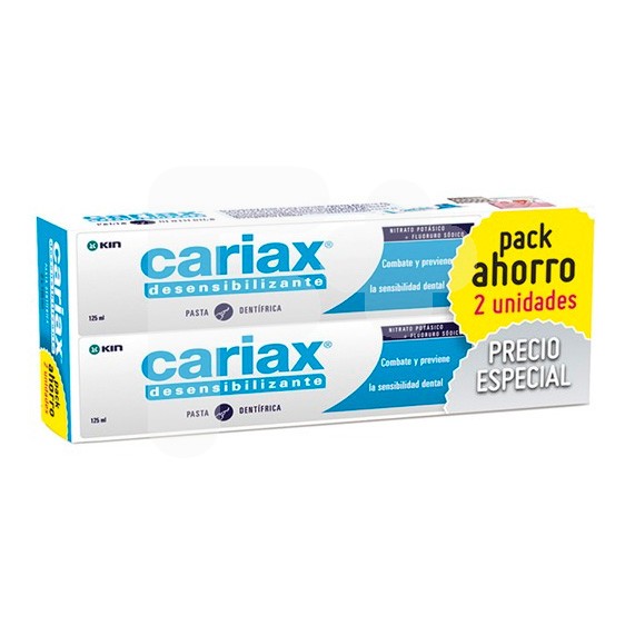 Kin cariax desensibilizante pasta duplo 125ml