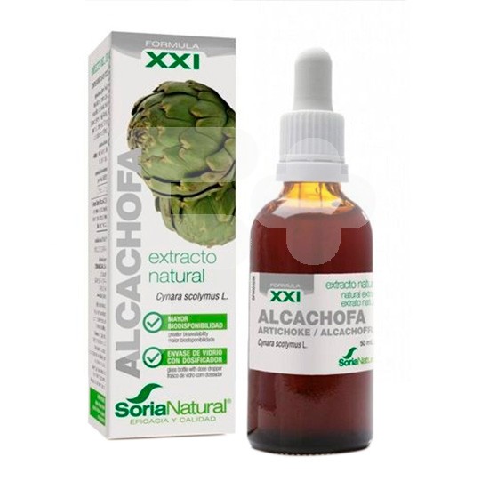 Soria Natural Alcachofa extracto glicerinado 50ml