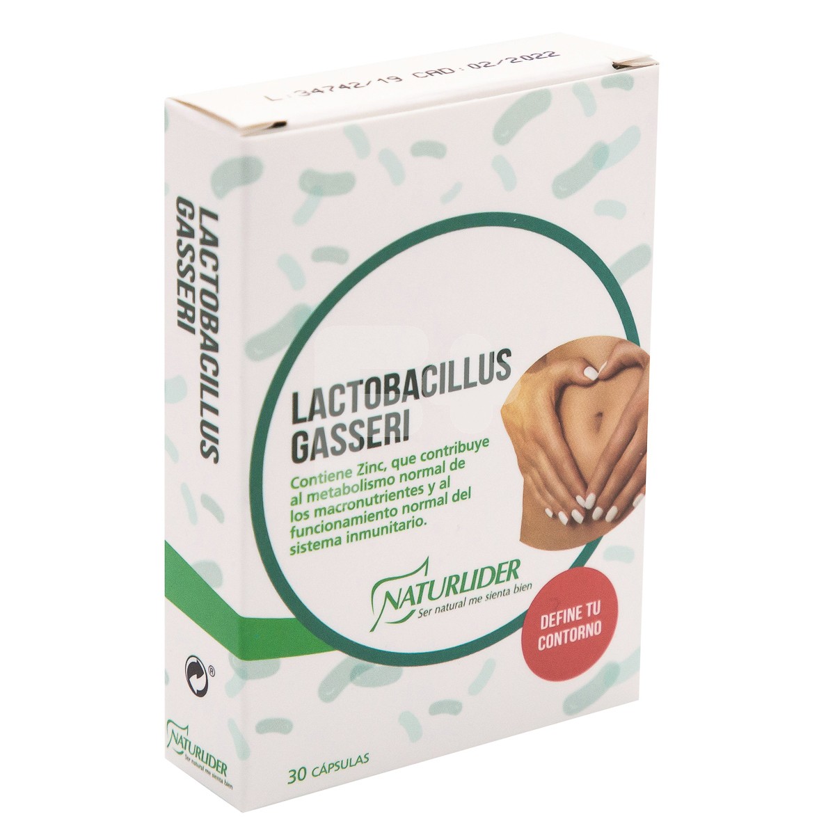 Naturlider Lactobacillus gasseri 30 cápsulas