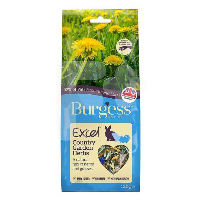 Burgess Excel country garden herbs 120g
