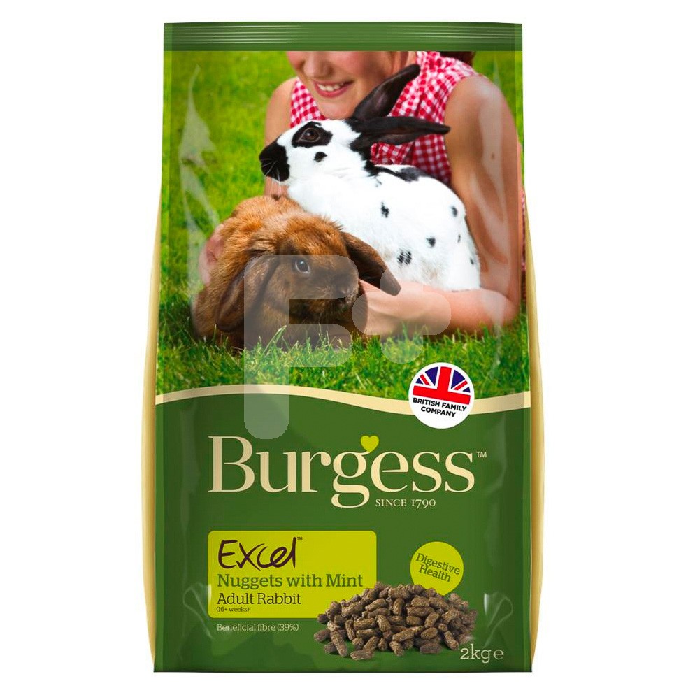 Burgess Burgess excel rabbit adult 2kg