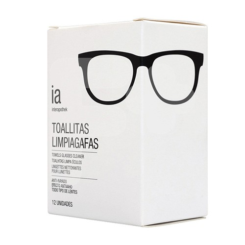 Interapothek toallitas limpiagafas 12uds