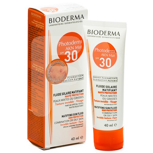 Bioderma photoderm akn mat fluido spf30 40ml