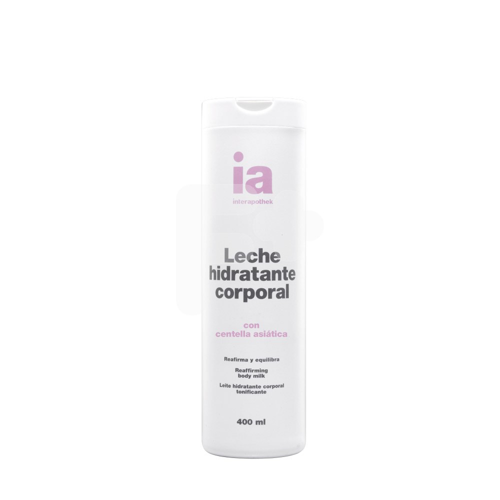 Interapothek leche hidratante corporal centella asiática 400ml